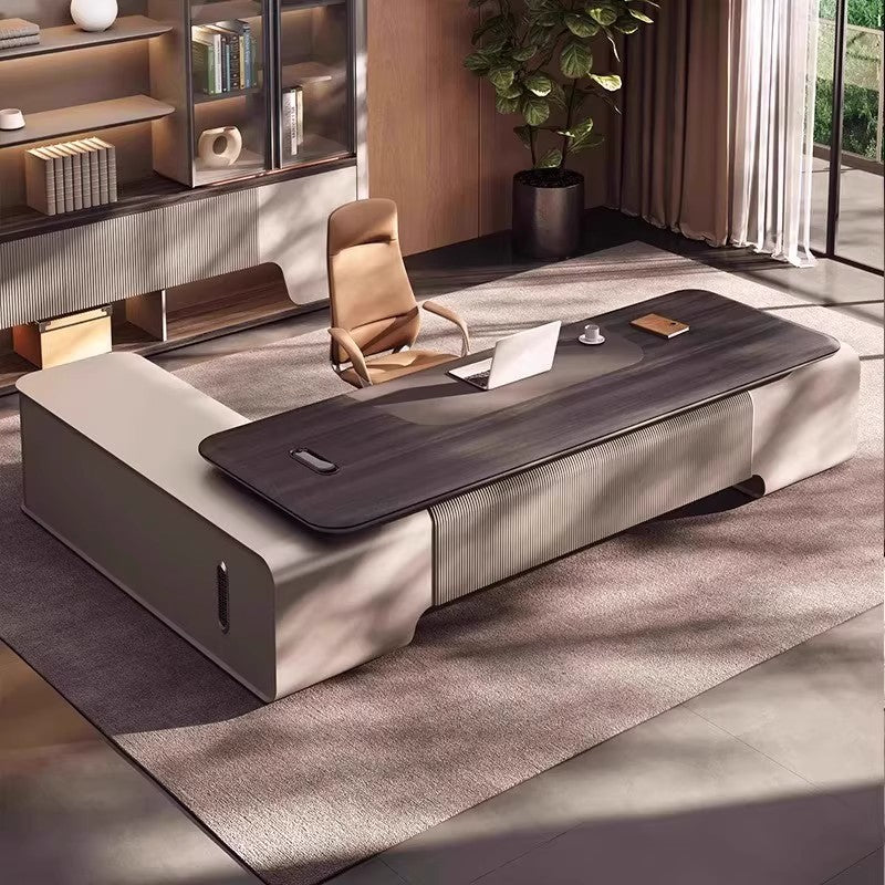 Fashionable Executive Desk, Luxury High-End Office Desk Set, Manager Desk, CEO/Chairman Office Furniture ED-A124