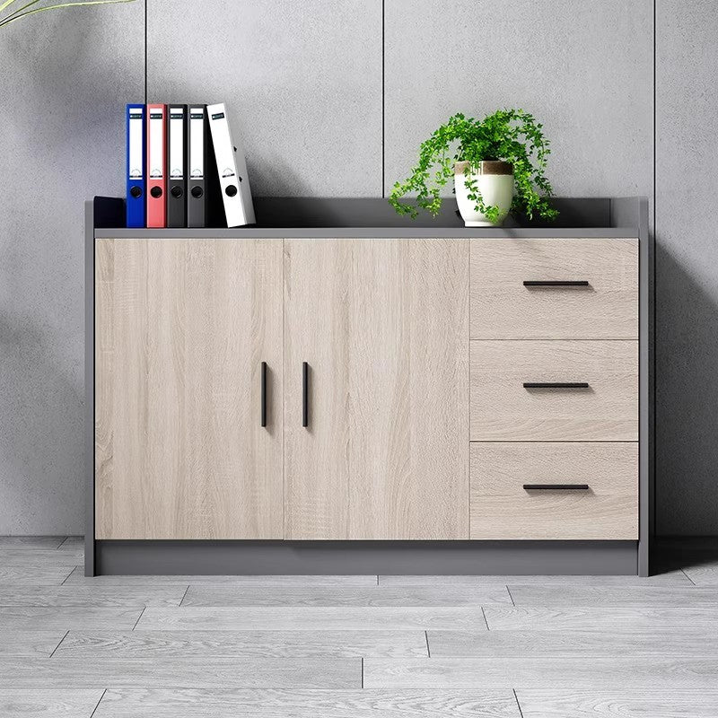 Low Cabinet, Storage Cabinet, Floor Cabinet, Double-Door, Simple Modern Wooden Partition, Office Cabinet, Filing Cabinet, Storage Cabinet, Document Cabinet - SC-A107