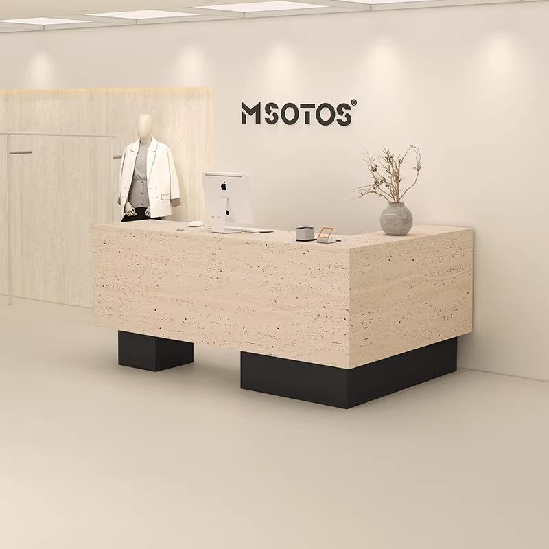 Minimalist Modern Store Cashier Counter Small Bar Table Reception Desk RD-A55