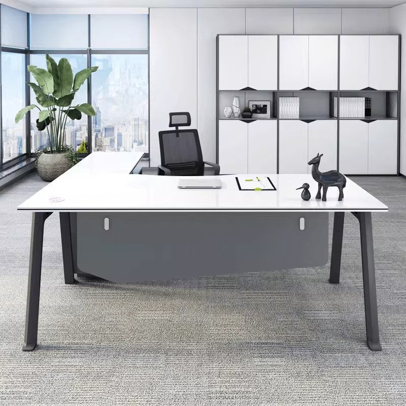 Executive desk, simple modern commercial office desk for general managers, single executive desk, president's desk ED-A132