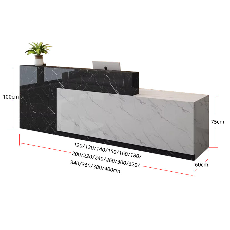 Company Reception Desk Cashier Counter Simple Modern Beauty Salon Convenience Store Clothing Store Small Bar Table RD-A54