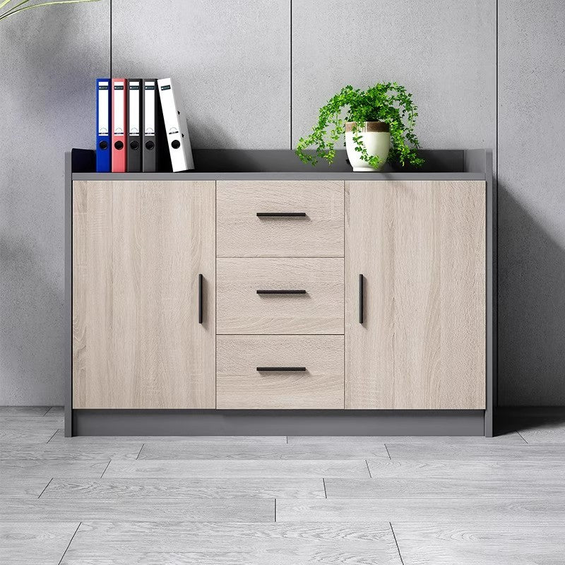 Low Cabinet, Storage Cabinet, Floor Cabinet, Double-Door, Simple Modern Wooden Partition, Office Cabinet, Filing Cabinet, Storage Cabinet, Document Cabinet - SC-A107