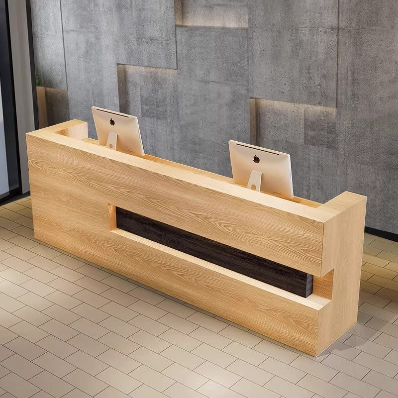 Retro industrial style bar B&B yoga studio bar counter, reception desk for hotels, companies, and beauty salons RD-A62