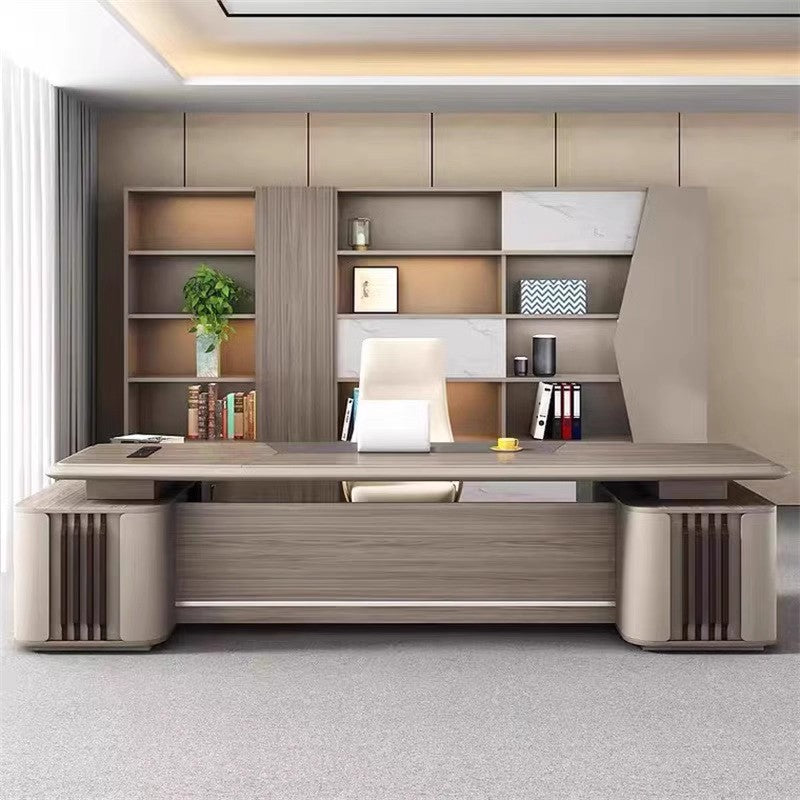 Filing Cabinet Wooden Document Cabinet Storage Cabinet Light Luxury Bookshelf Manager's Office Background Cabinet Boss's Office File Cabinet - SC-A102
