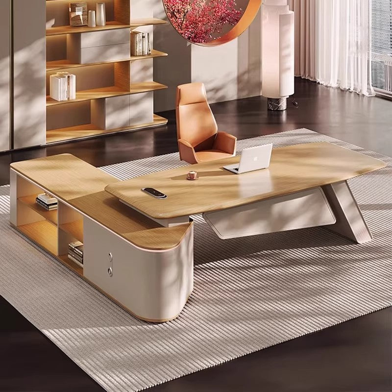 CEO Desk President Designer Creative Desk High-End Luxury Chairman Executive Desk Combination ED-A130