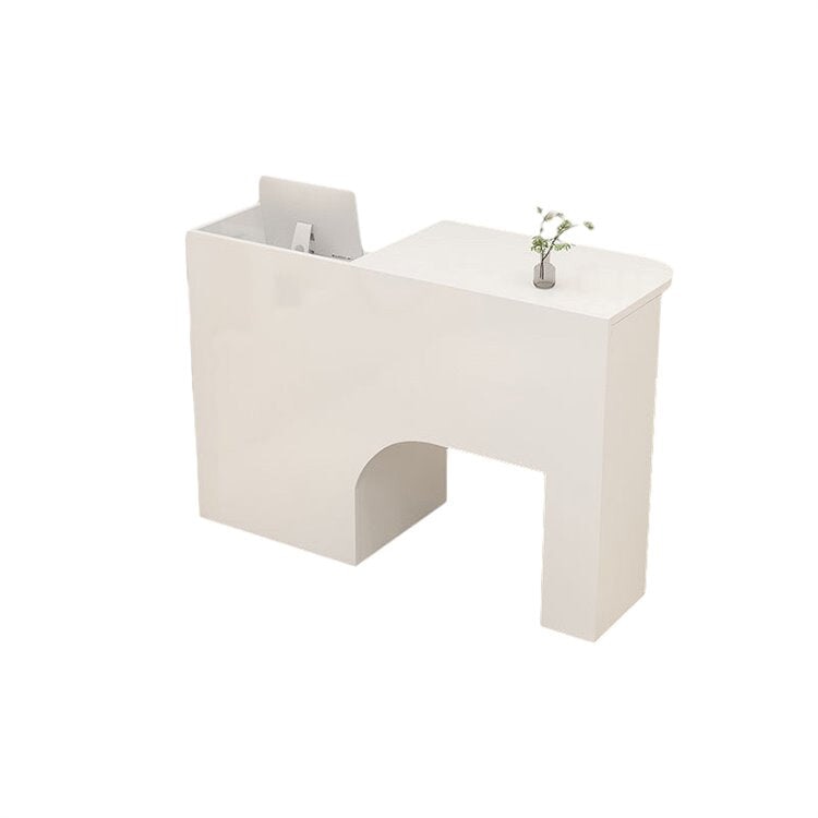 接待台、收銀台、辦公室接待台、三聚氰胺貼皮、可上鎖、鋼製把手、靜音滑軌、都會現代設計、RD-A39