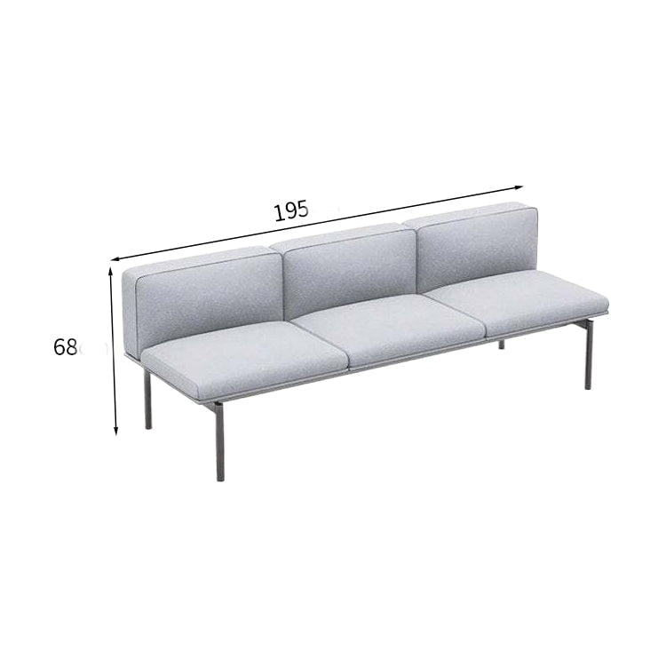 接待套裝,含沙發和茶几,滌綸面料,自由擺放,鋼架結構,聚氨酯泡沫填充,簡約設計,黃色,可定制,OS-A6