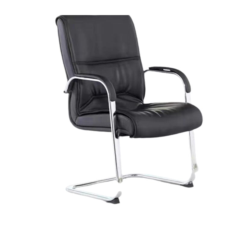 Large conference table, negotiation table, wood grain finish, customizable, rounded corner design, with back panel, available in black, white, and brown, Model MT-A29