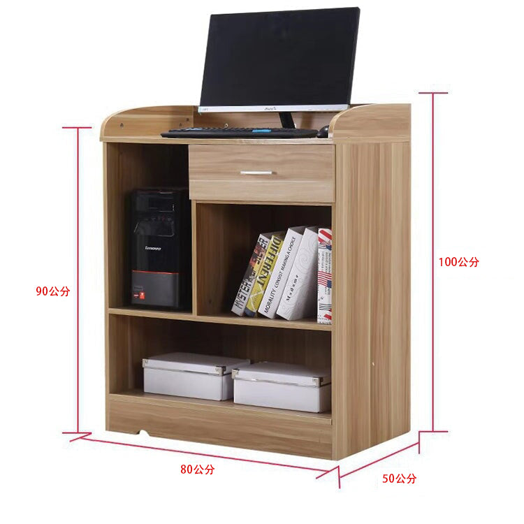 接待台、接待櫃檯、收銀台、辦公室接待台、抽屜、電腦櫃、機架、內置走線孔、底座框架結構、RD-A40