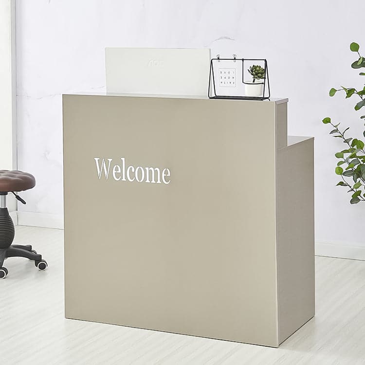 接待台、接待櫃檯、入口接待處、收銀台、辦公室接待台,帶鎖和鍵盤托架,RD-A31