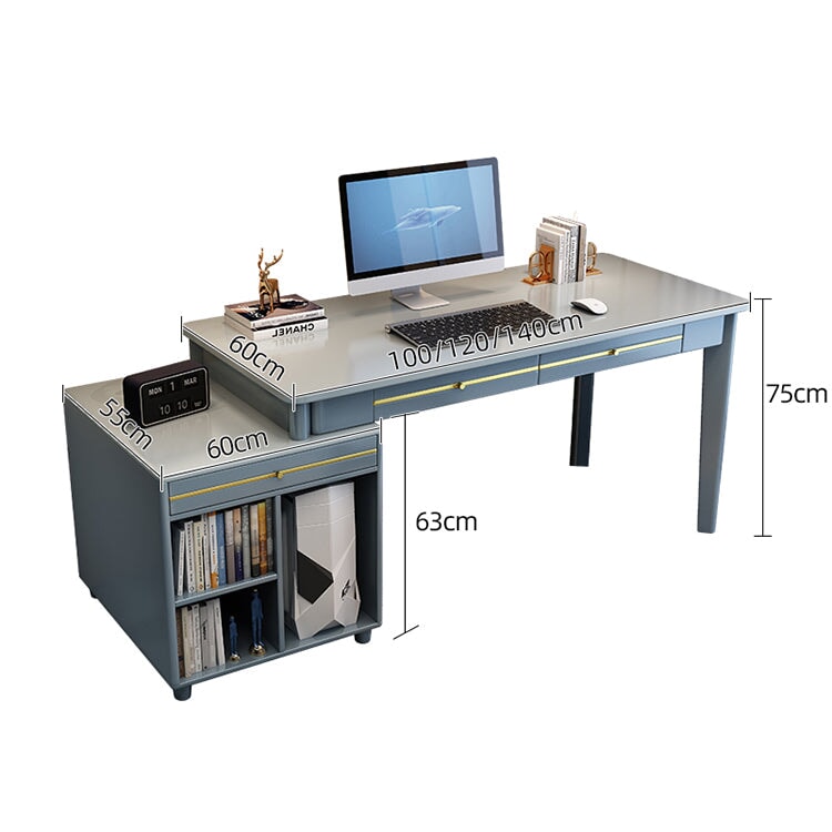 書桌、辦公桌、電腦桌、室內辦公桌、橡膠木、木紋、寬敞、圓角、抽屜、收納、櫃子、現代、簡約、簡單、CD-A11
