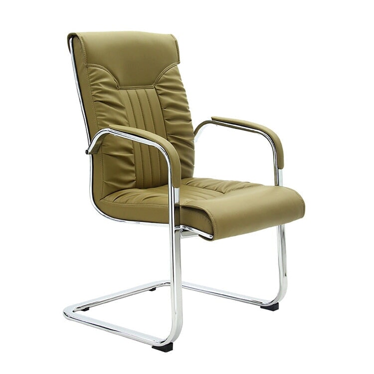 時尚辦公椅,採用雙層填充聚丙烯纖維和高密度聚氨酯泡沫,符合人體工學設計,並配有扶手。型號:OC-A4。