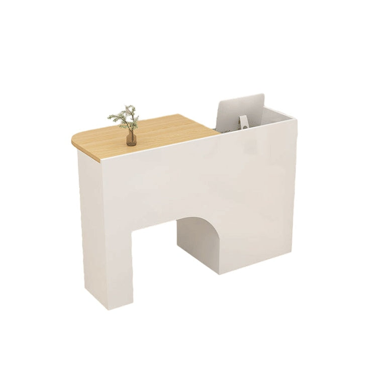 接待台、收銀台、辦公室接待台、三聚氰胺貼皮、可上鎖、鋼製把手、靜音滑軌、都會現代設計、RD-A39