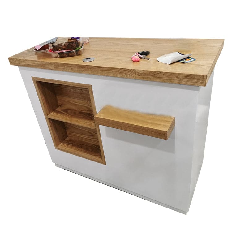 接待台、接待櫃檯、入口接待處、收銀機、辦公室接待處、LED顯示屏、環保材料、大容量存儲、電腦存儲、時尚RD-A27