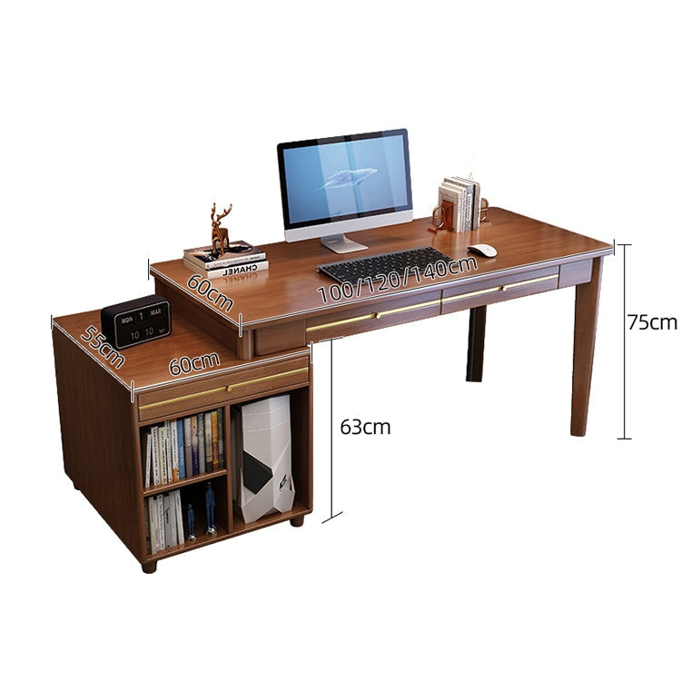 書桌、辦公桌、電腦桌、室內辦公桌、橡膠木、木紋、寬敞、圓角、抽屜、收納、櫃子、現代、簡約、簡單、CD-A11
