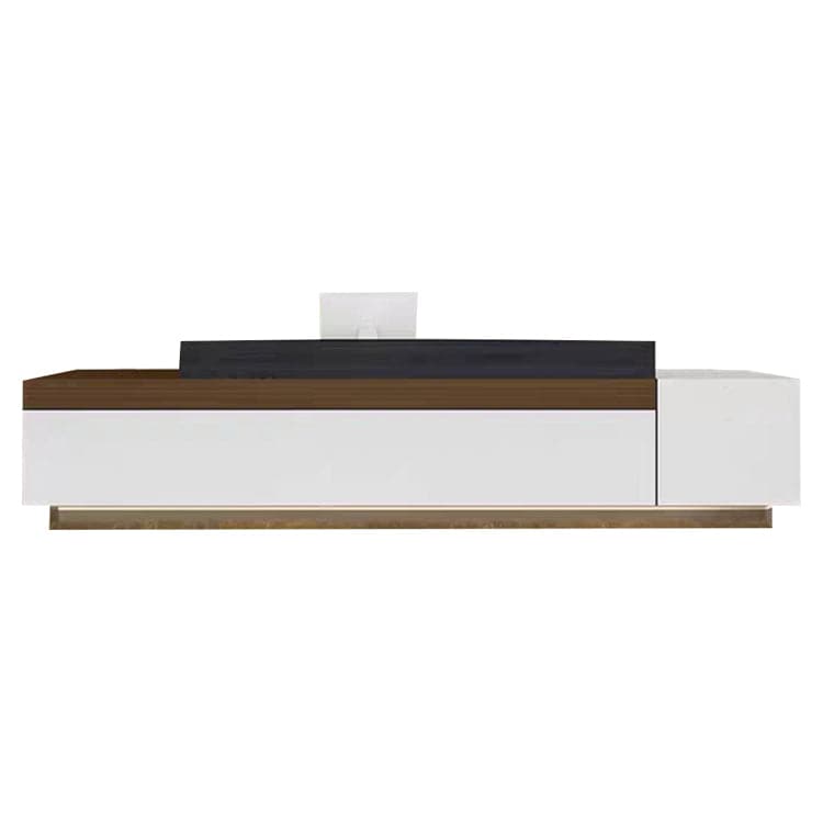 接待台、接待櫃檯、入口接待處、收銀機、辦公室接待處、超大儲物空間、大理石紋、雙色、RD-A28