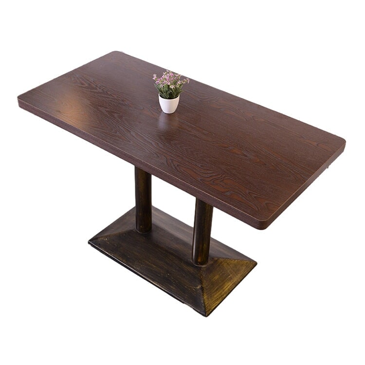 餐廳咖啡桌椅套裝,油鞣皮革和人造皮革面料,圓桌,可坐1-2人,時尚棕色,可定制,CT-A26