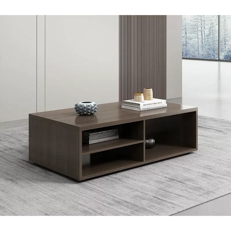 豪華商務沙發套裝,含茶几,採用皮革軟墊、納帕皮革、三聚氰胺貼皮、聚氨酯泡棉和木紋飾面。 OS-A4