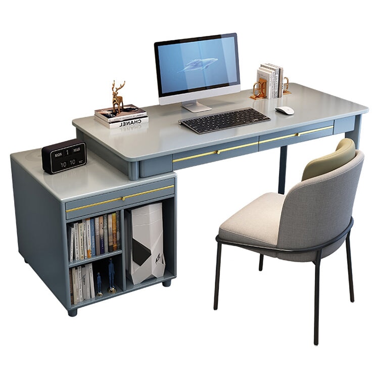 書桌、辦公桌、電腦桌、室內辦公桌、橡膠木、木紋、寬敞、圓角、抽屜、收納、櫃子、現代、簡約、簡單、CD-A11