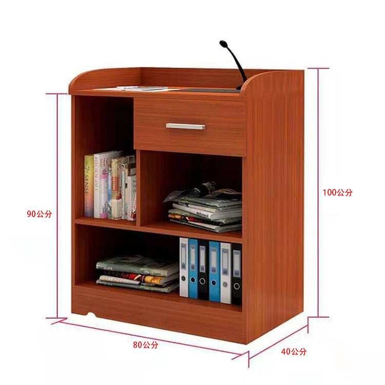 接待台、接待櫃檯、收銀台、辦公室接待台、抽屜、電腦櫃、機架、內置走線孔、底座框架結構、RD-A40