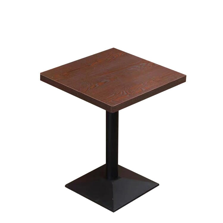 日式商用接待套裝,包含茶几和沙發,適用於商業用途,布藝軟墊,簡約復古設計,棕藍色,可定制,CT-A24