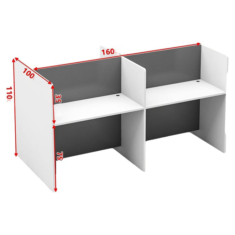 Desk, office desk, desktop space, rounded corner design, legroom, eco-friendly particle board, with top panel, OD-A9