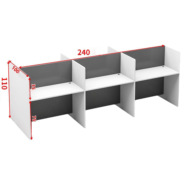 Desk, office desk, desktop space, rounded corner design, legroom, eco-friendly particle board, with top panel, OD-A9