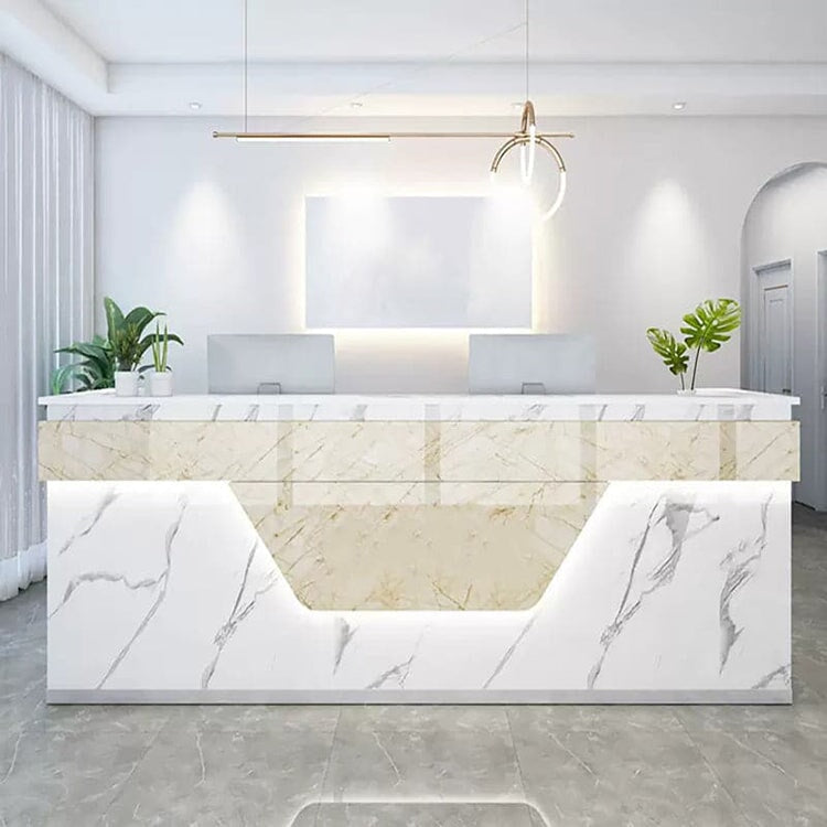 高品質接待台,環保材料,烤漆表面處理,LED照明,豪華RD-A35