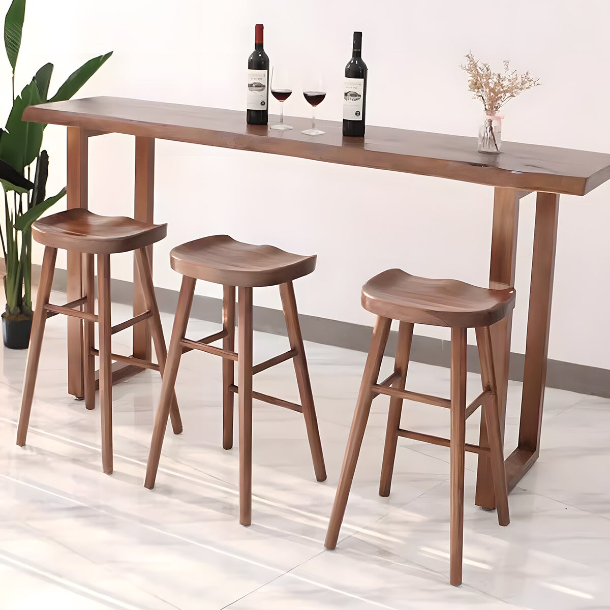 テーブル 長方形テーブル 木製テーブル 店舗用 喫茶店 木目調 曲面座面 シンプルモダン ナチュラル カスタマイズ可能 BT-A1