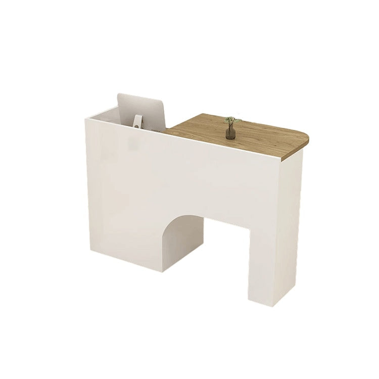 接待台、收銀台、辦公室接待台、三聚氰胺貼皮、可上鎖、鋼製把手、靜音滑軌、都會現代設計、RD-A39