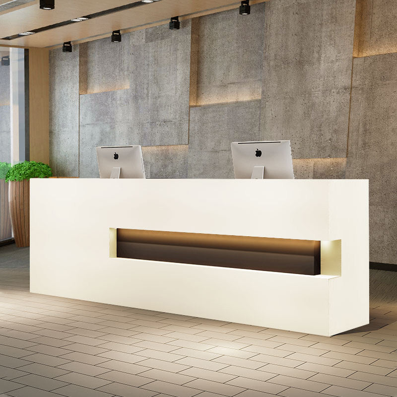 Retro industrial style bar B&B yoga studio bar counter, reception desk for hotels, companies, and beauty salons RD-A62