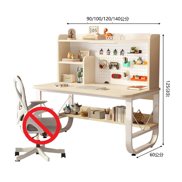 書桌,室內書桌,學習桌,電腦桌,收納架,穿孔板,加厚,圓潤飾面,寬頂,走線孔蓋,鋼架,U型,穩定,簡約,實用,CD-A16