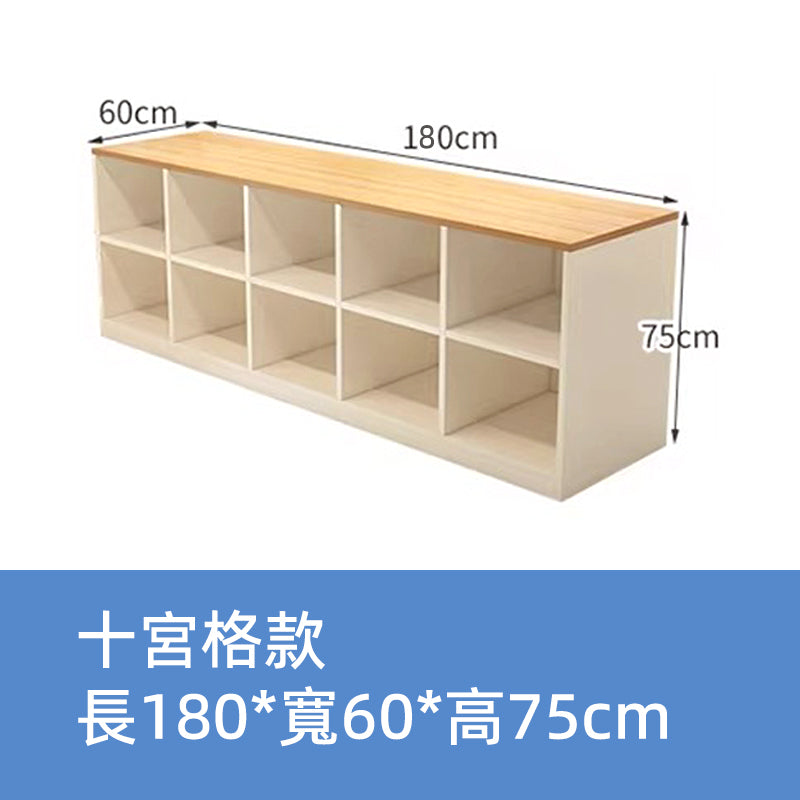 Clothing Store Center Island Display Table Side Cabinet Cashier Counter Bar Counter Storage Cabinet Display Stand Flowing Water Display Table ZDT-A01