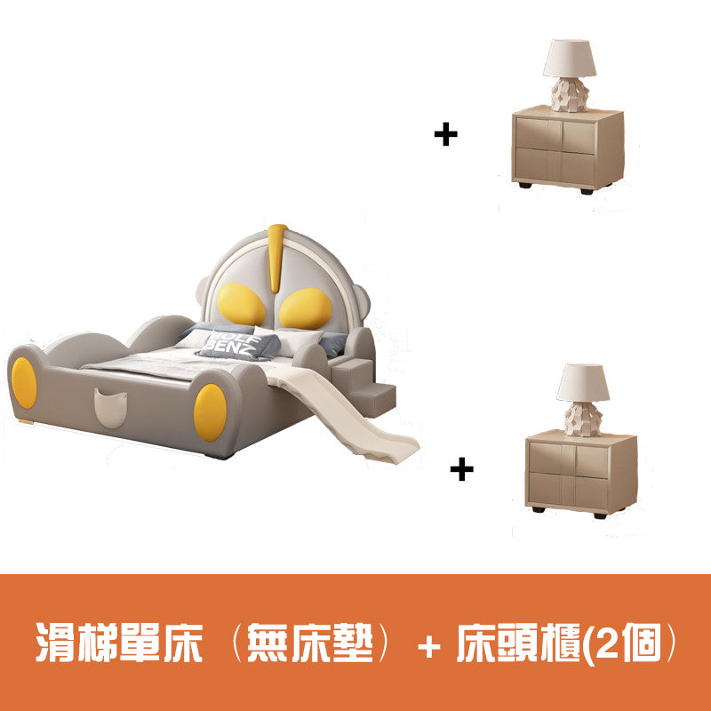 Ultraman Kids' Bed Boy Single Bed Small Apartment Bedroom Bed Simple Modern Cartoon Kids' Bedroom Large Bed SRC-A05