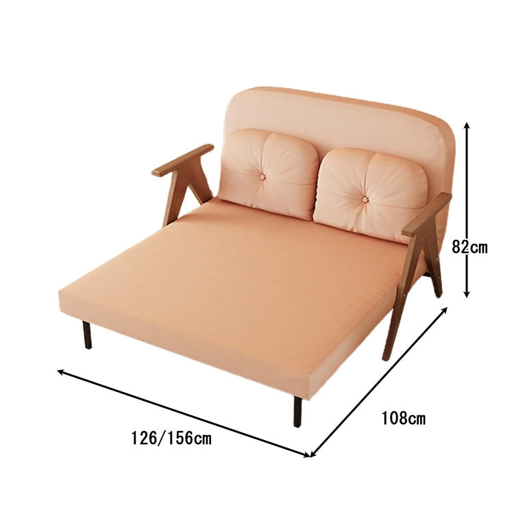 ソファー ベッド ソファーベッド カウチソファー モダン 高級感 二人掛け スタイル切り替え可能 ウレタン ラテックス リクライニング機能 リネン 天然木 SF-A10