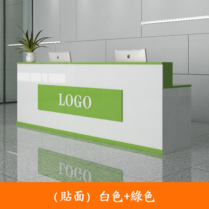 Beauty Salon Convenient Clothing Store Cashier Modern Simple Store Counter Bar Small Front Desk Reception Desk Corner RD-A63