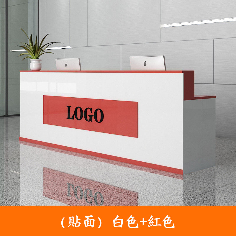 Beauty Salon Convenient Clothing Store Cashier Modern Simple Store Counter Bar Small Front Desk Reception Desk Corner RD-A63