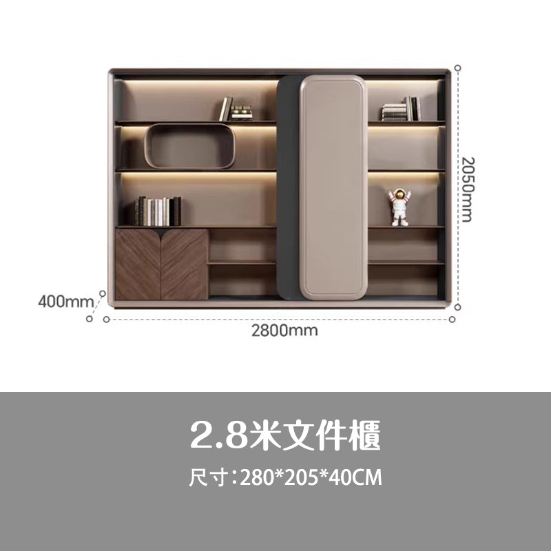 Boss's Desk Light Luxury and High-End Executive Desk Leader's Office Desk Combination Set Chairman's Large Desk ED-A126