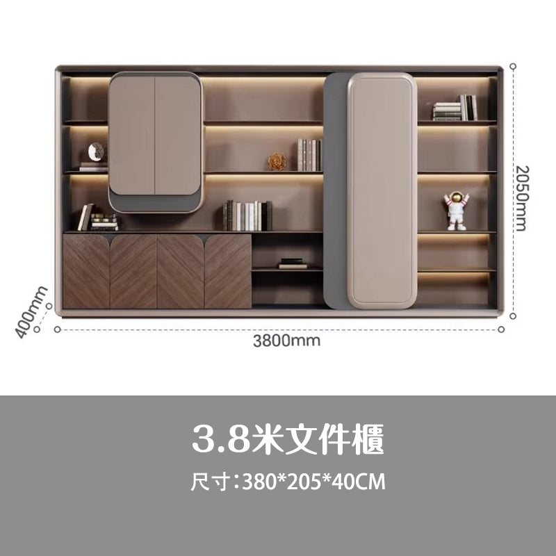 Boss's Desk Light Luxury and High-End Executive Desk Leader's Office Desk Combination Set Chairman's Large Desk ED-A126