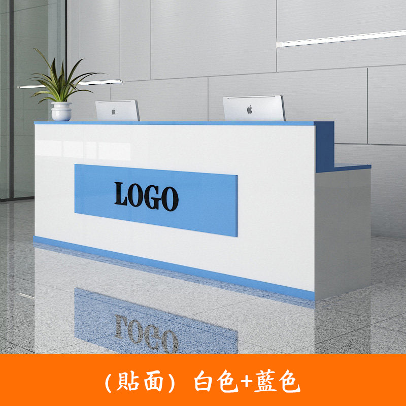 Beauty Salon Convenient Clothing Store Cashier Modern Simple Store Counter Bar Small Front Desk Reception Desk Corner RD-A63