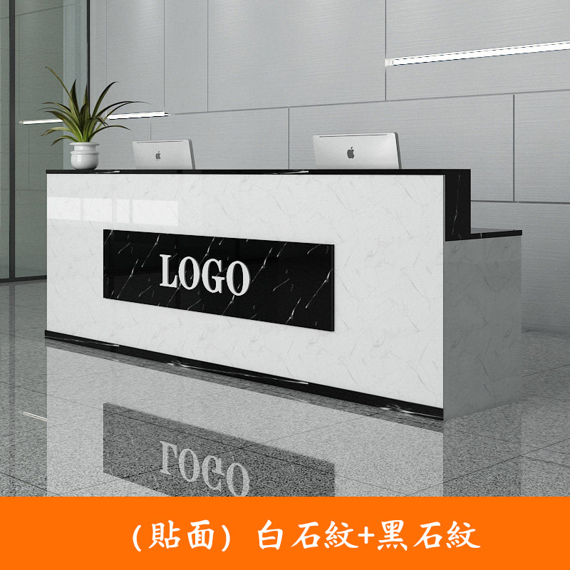 Beauty Salon Convenient Clothing Store Cashier Modern Simple Store Counter Bar Small Front Desk Reception Desk Corner RD-A63