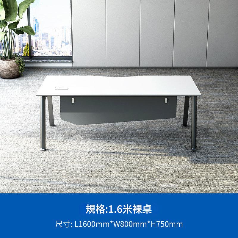 Executive desk, simple modern commercial office desk for general managers, single executive desk, president's desk ED-A132