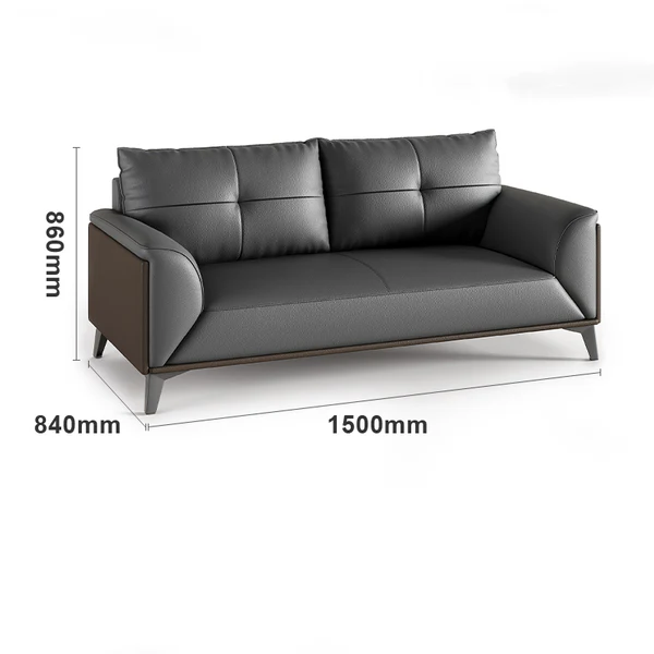 ED-A10尺寸220*160*75cm 桌面深度80cm 老闆沙發 OS-A50 兩人座二張