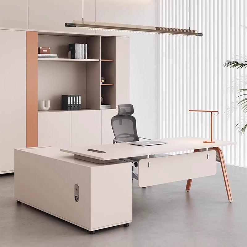 主管办公桌简约时尚经理桌现代班台办公室小型老板桌椅组合ED-A116