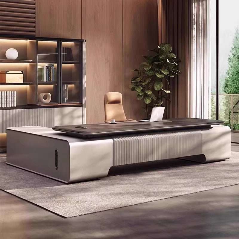 Fashionable Executive Desk, Luxury High-End Office Desk Set, Manager Desk, CEO/Chairman Office Furniture ED-A124