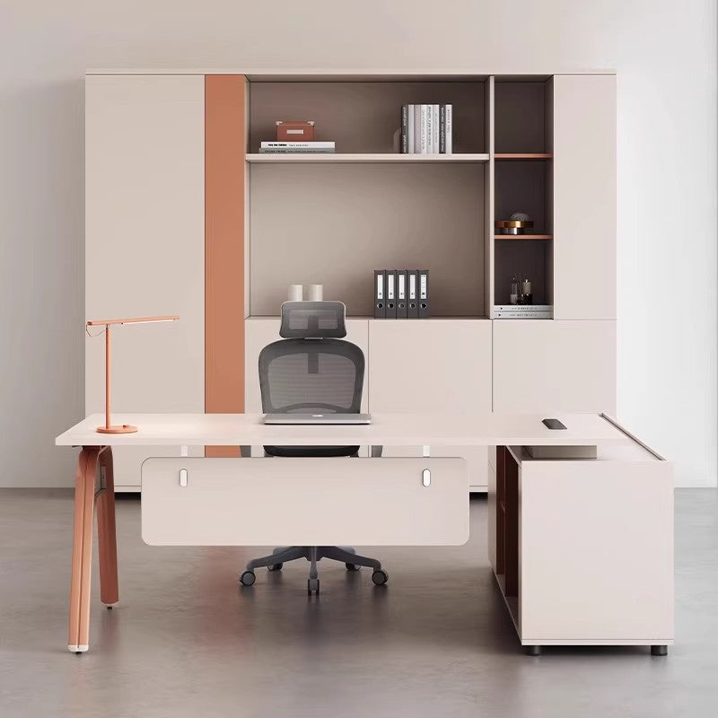 主管办公桌简约时尚经理桌现代班台办公室小型老板桌椅组合ED-A116