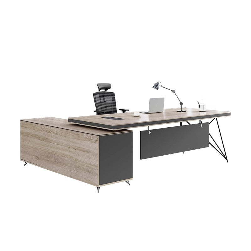 Office Desk and Chair Set Manager Desk Single Executive Desk Modern Simple CEO Desk Panel Executive Desk ED-A102