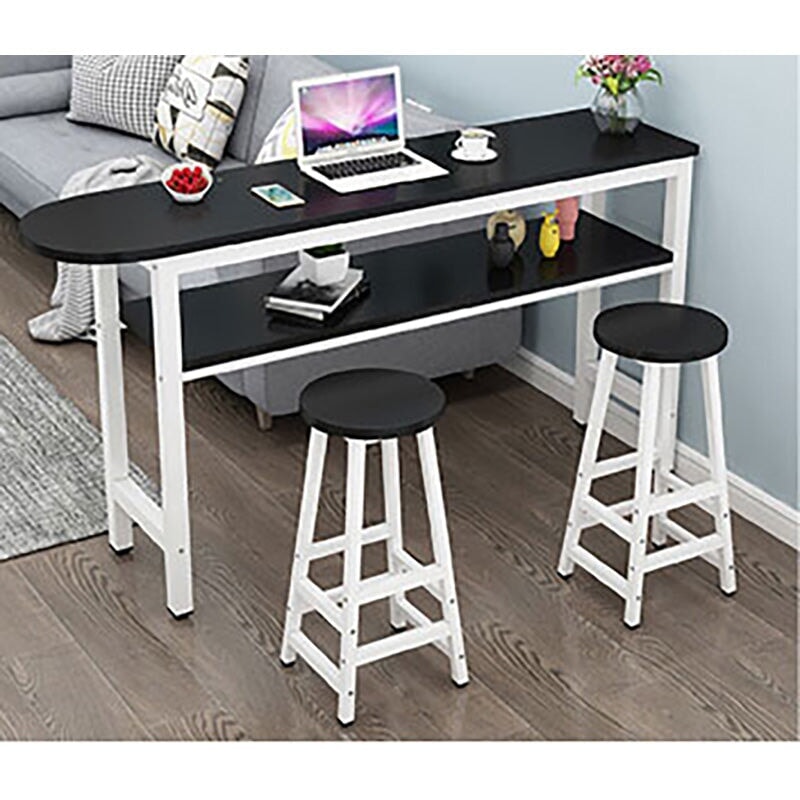 吧台桌高腳桌單層雙層圓角高腳桌壁掛桌BT-A6