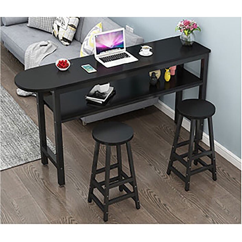 吧台桌高腳桌單層雙層圓角高腳桌壁掛桌BT-A6