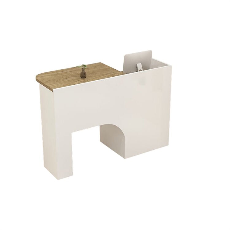 接待台、收銀台、辦公室接待台、三聚氰胺貼皮、可上鎖、鋼製把手、靜音滑軌、都會現代設計、RD-A39